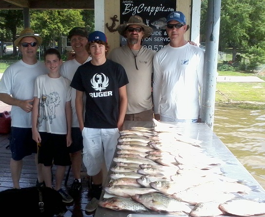 06-17-14 WEATHERFORD KEEPERS WITH BIGCRAPPIE